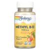 Solaray Methyl B-12 Natural Mango Peach 2,500 mcg 60 Lozenges 76280321838