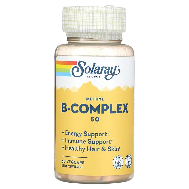 Solaray Methyl B-Complex 50 60 VegCaps 76280599121