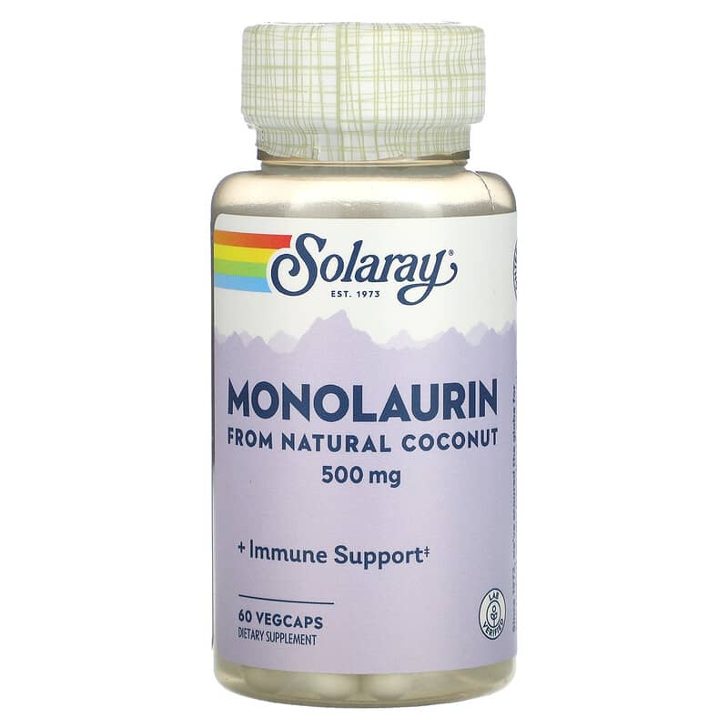 Solaray Monolaurin 500 mg 60 VegCaps 76280627541