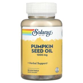 Solaray Pumpkin Seed Oil 1,000 mg 90 Softgels 76280107272