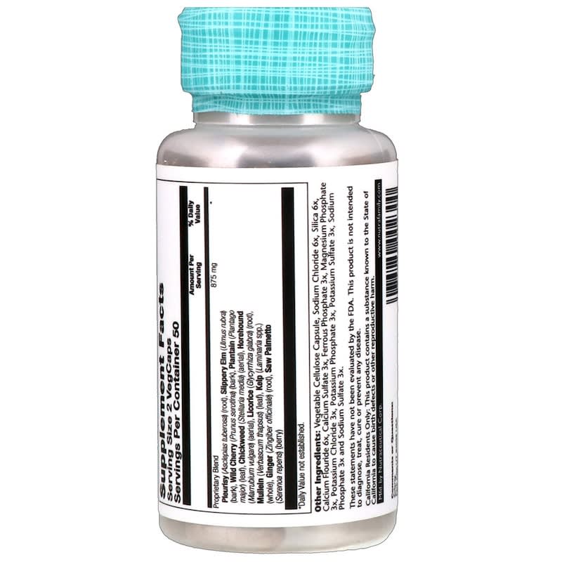 Solaray, Respiration Blend SP-3, 100 VegCaps 76280002300
