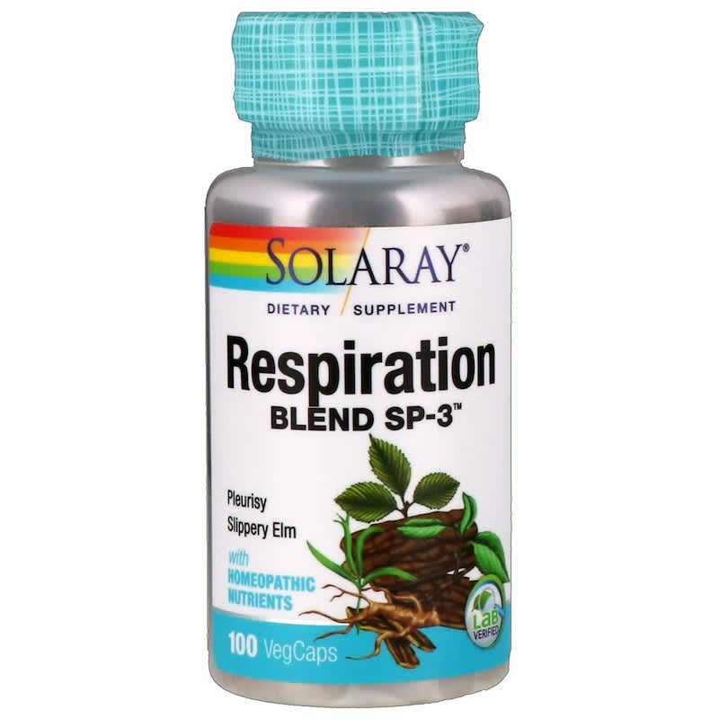 Solaray Respiration Blend SP-3 100 VegCaps 76280002300