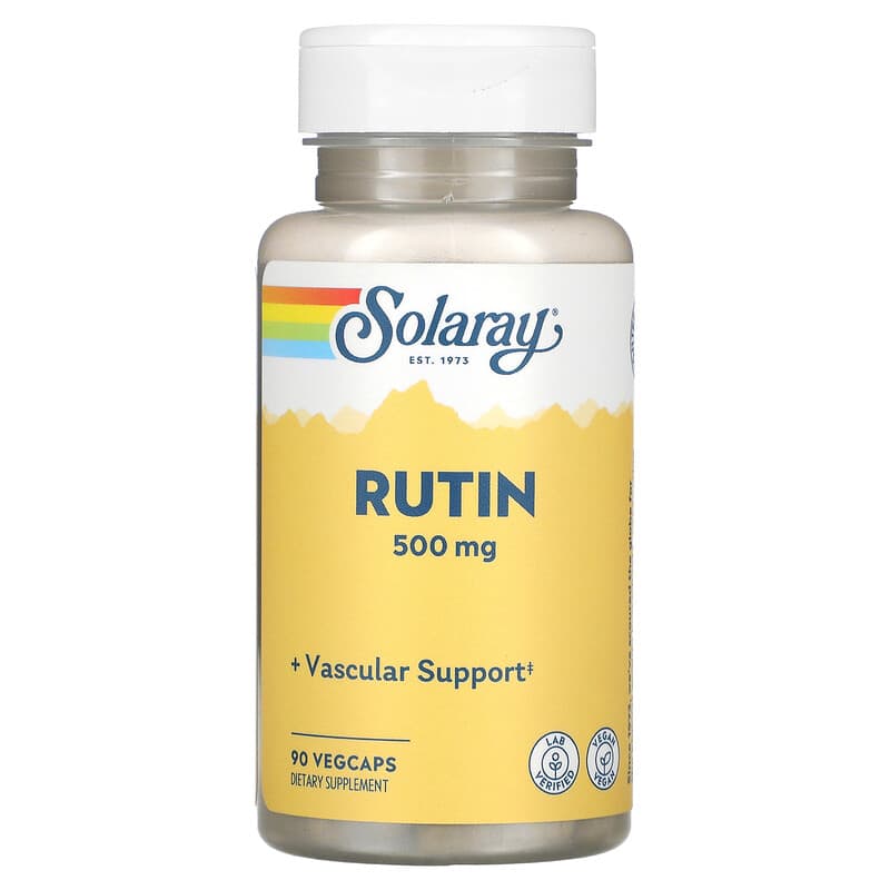 Solaray Rutin 500 mg 90 VegCaps 76280329896
