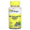 Solaray Saw Palmetto Berry 555 mg 100 VegCaps 76280195507