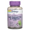 Solaray Saw Palmetto & Pygeum with Zinc 120 VegCaps 76280037685