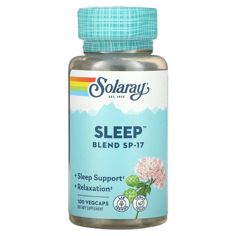 Solaray Sleep Blend SP-17 100 VegCaps 76280021707