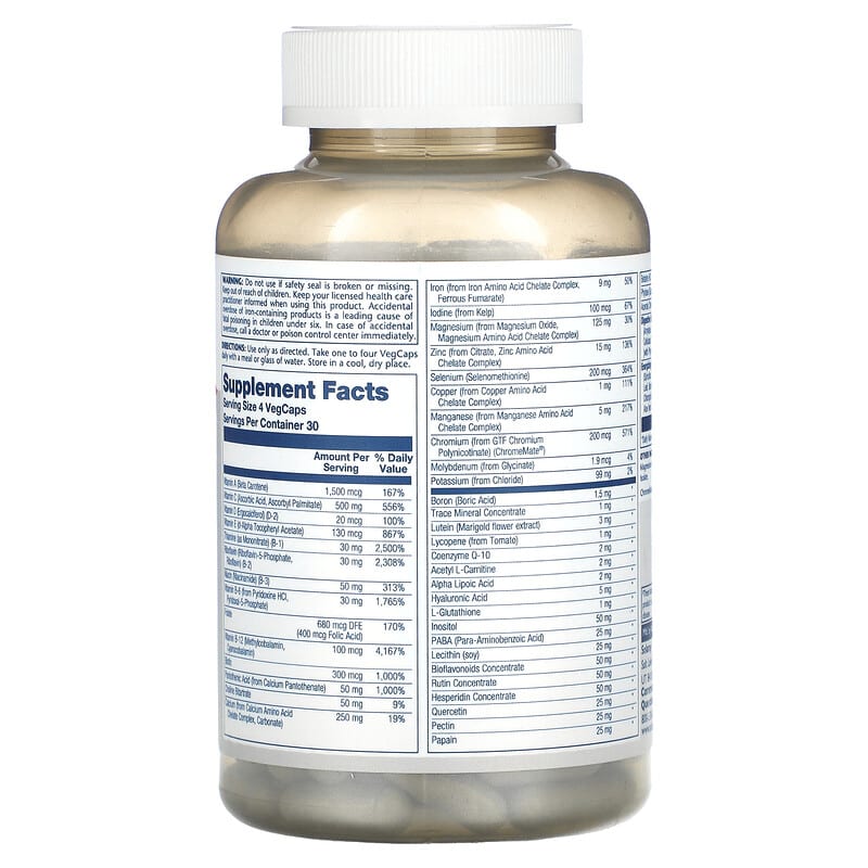 Solaray, Spectro Energy Multivitamin, 120 VegCaps 76280262025