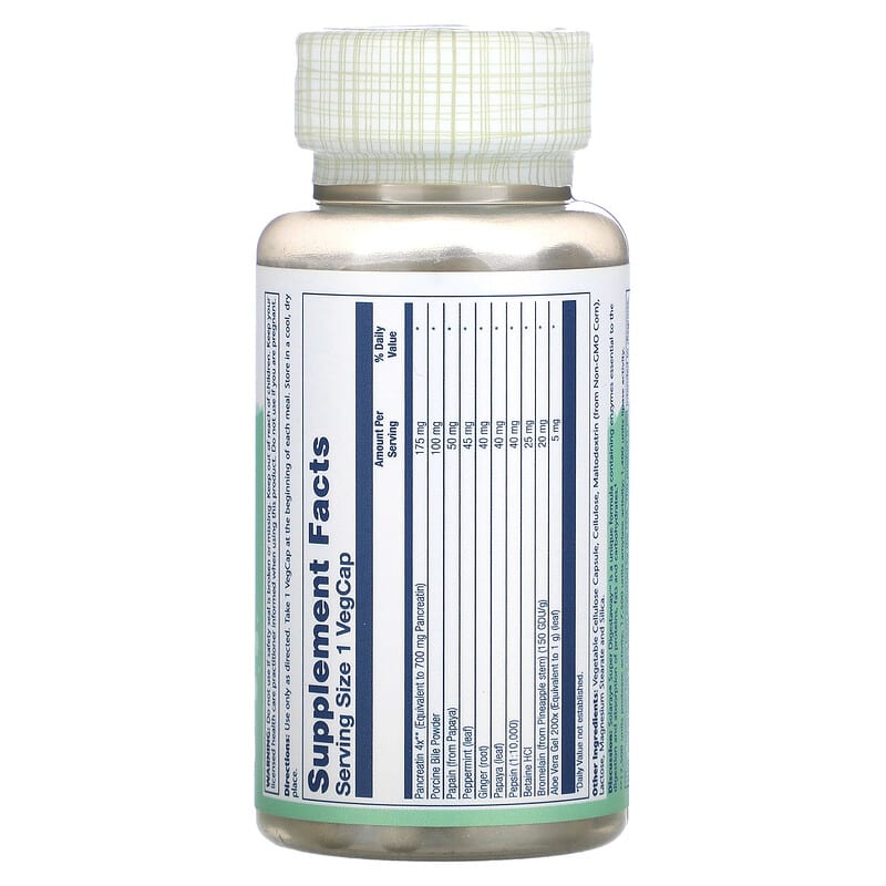 Solaray, Super Digestaway, 90 VegCaps 76280048018