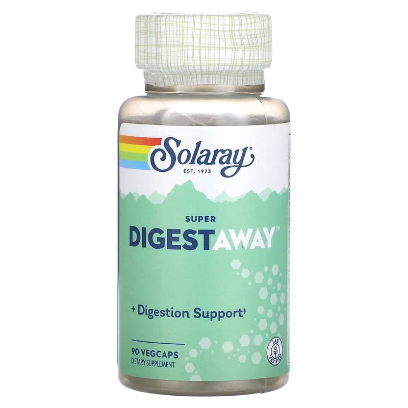 Solaray Super Digestaway 90 VegCaps 76280048018