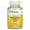 Solaray Timed Release Vitamin C with Rose Hip & Acerola 1,000 mg 100 Tablets 76280044539