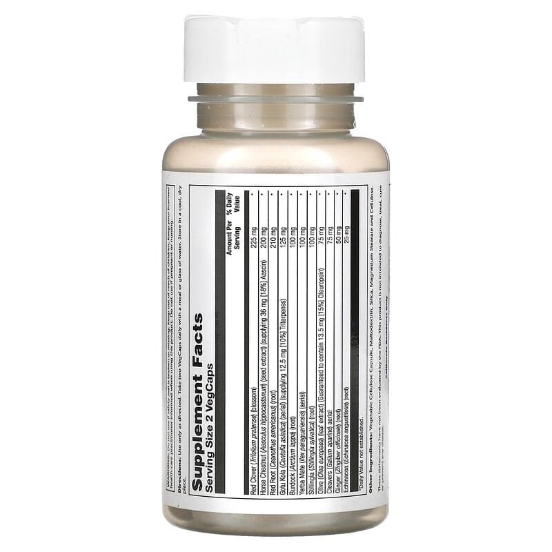Solaray, Total Cleanse Lymph, 60 Vegetarian Capsules 76280083330