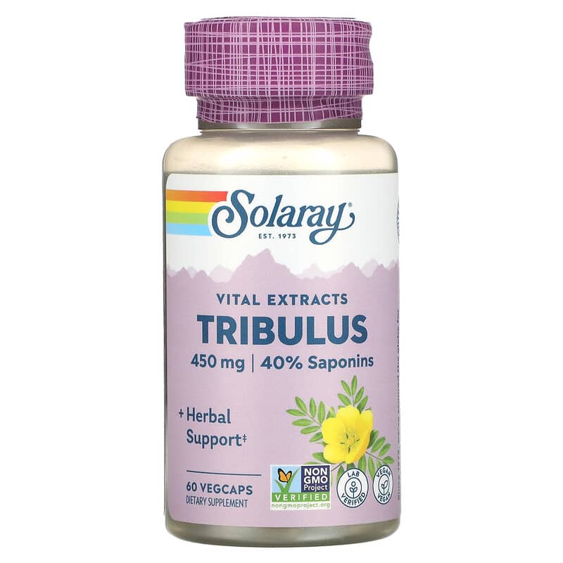 Solaray Tribulus 450 mg 60 VegCaps 76280037975