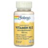 Solaray Triple Strength Vitamin K-2 Menaquinone-7 150 mcg 30 VegCaps 76280278774