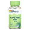Solaray True Herbs Aloe Vera Gel 10 mg 100 VegCaps 76280001204