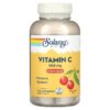 Solaray Vitamin C Chewables Natural Cherry 500 mg 100 Chewables 76280044904