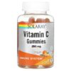 Solaray Vitamin C Gummies Natural Orange 125 mg 60 Gummies 76280834208