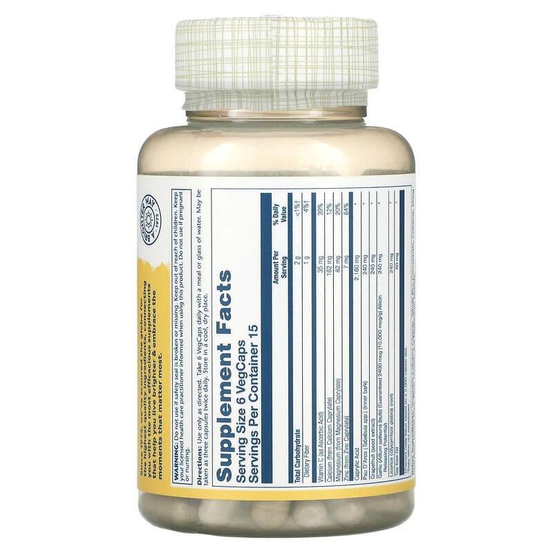 Solaray, Yeast-Cleanse, 90 VegCaps 76280081329