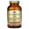 Solgar B-Complex "100" 100 Vegetable Capsules 33984011502