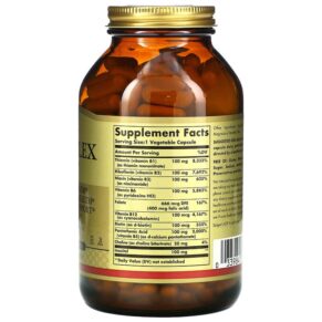 Solgar, B-Complex "100", 250 Vegetable Capsules 33984011519