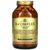 Solgar B-Complex "100" 250 Vegetable Capsules 33984011519