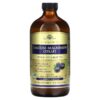 Solgar Calcium Magnesium Citrate Liquid with Vitamin D3 Blueberry 16 fl oz (473 ml) 33984358317