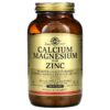 Solgar Calcium Magnesium Plus Zinc 250 Tablets 33984005211