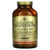 Solgar Calcium Magnesium with Vitamin D3 300 Tablets 33984005198