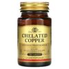 Solgar Chelated Copper 100 Tablets 33984006409