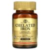 Solgar Chelated Iron 100 Tablets 33984006805