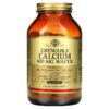 Solgar Chewable Calcium 500 mg 120 Wafers 33984004108