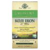 Solgar EarthSource Food Fermented Koji Iron 27 mg 30 Vegetable Capsules 33984005341