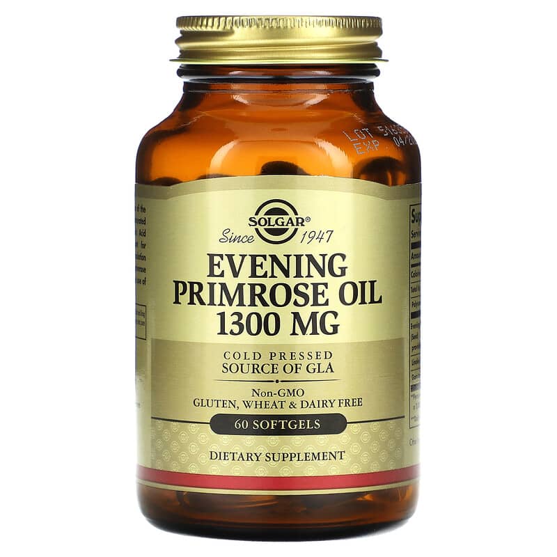 Solgar Evening Primrose Oil 1,300 mg 60 Softgels 33984010574