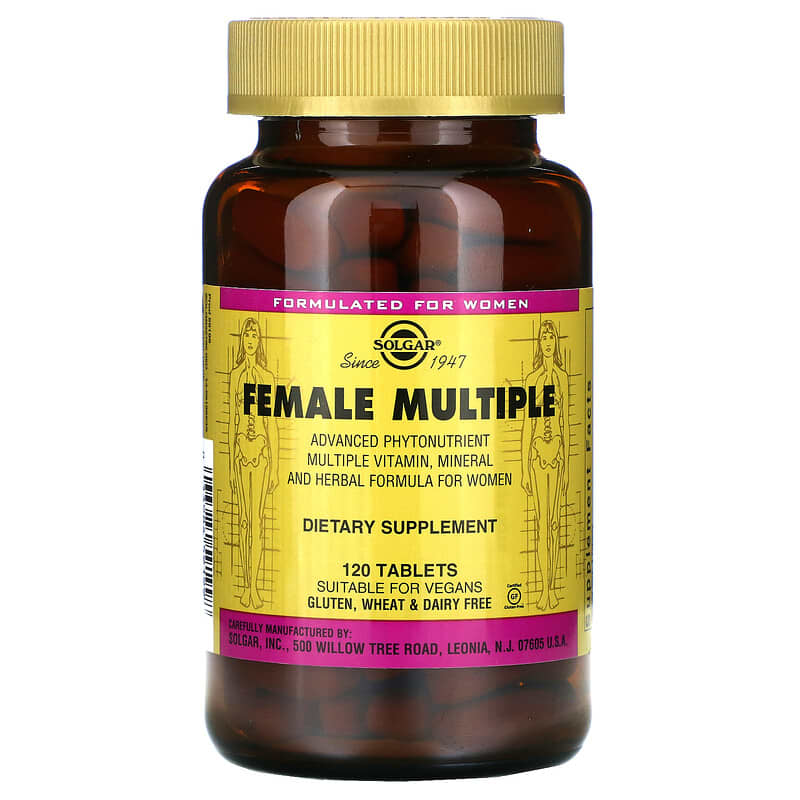 Solgar Female Multiple 120 Tablets 33984591998