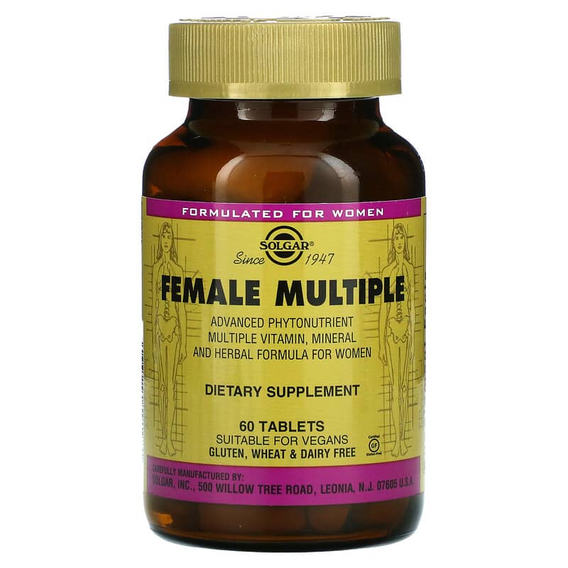 Solgar Female Multiple 60 Tablets 33984591981
