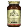 Solgar Folate 1,333 mcg DFE 250 Tablets 33984011014