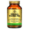 Solgar Herbal Water Pill 100 Vegetable Capsules 33984039476