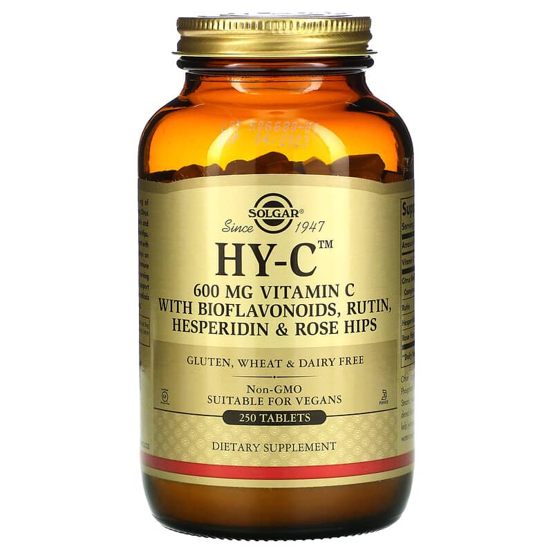 Solgar HY-C 250 Tablets 33984014428
