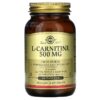 Solgar L-Carnitine Free Form 500 mg 60 Tablets 33984005716