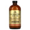 Solgar L-Carnitine Natural Lemon 1,500 mg 16 fl oz (473 ml) 33984307216