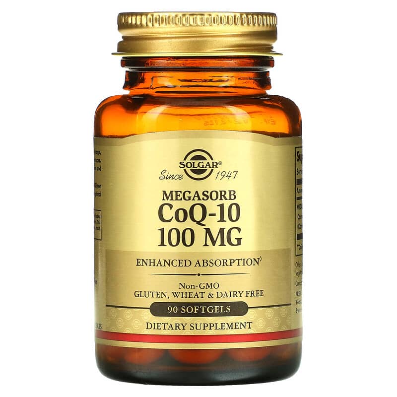 Solgar Megasorb CoQ-10 100 mg 90 Softgels 33984009141