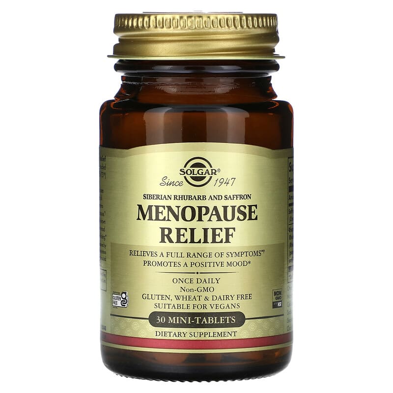 Solgar, Menopause Relief, 30 Mini-Tablets 33984005891
