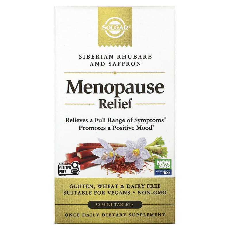 Solgar Menopause Relief 30 Mini-Tablets 33984005891