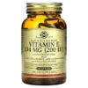 Solgar Naturally Sourced Vitamin E 134 mg (200 IU) 100 Softgels 33984035010