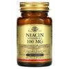 Solgar Niacin (Vitamin B3) 100 mg 100 Tablets 33984018600