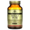 Solgar Omega-3 EPA & DHA Triple Strength 950 mg 50 Softgels 33984020573