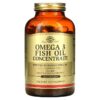 Solgar Omega 3 Fish Oil Concentrate 240 Softgels 33984016996