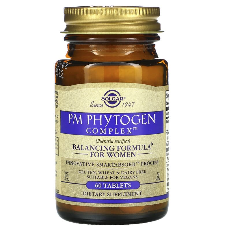 Solgar, PM PhytoGen Complex, 60 Tablets 33984023130