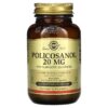 Solgar Policosanol 20 mg 100 Vegetable Capsules 33984022515