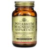 Solgar Potassium Magnesium Aspartate 90 Vegetable Capsules 33984022676