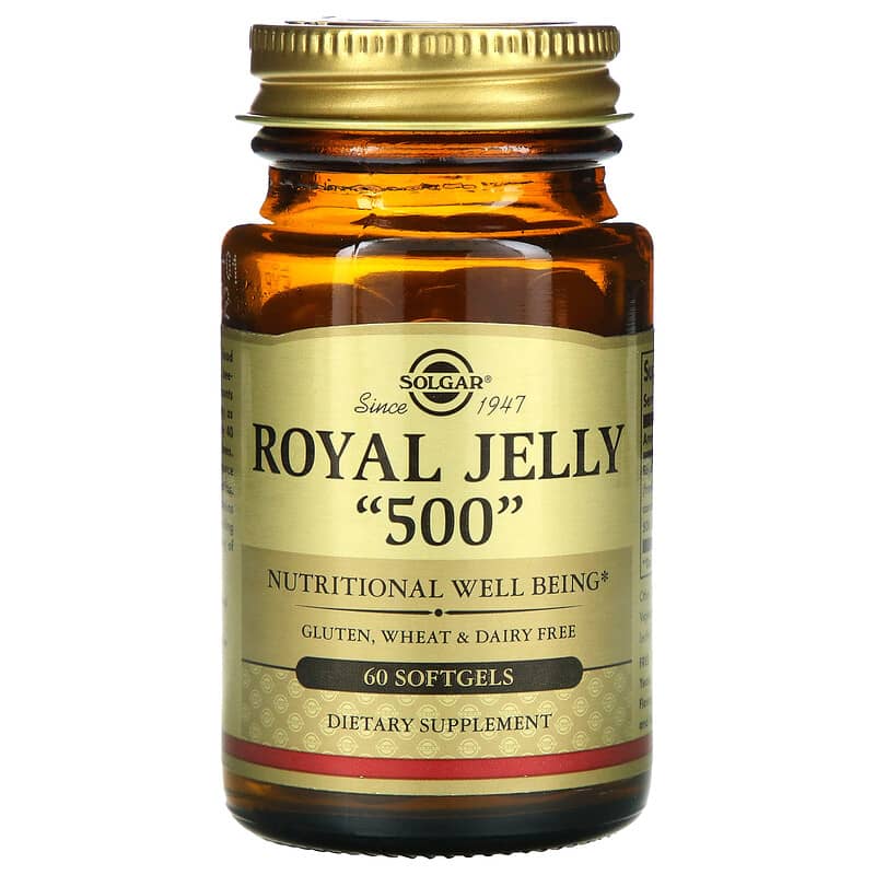 Solgar Royal Jelly 500 60 Softgels 33984024311